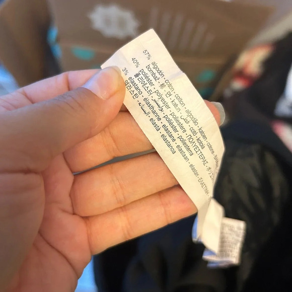 Zara Black Crochet Ankle Pants - Picture 5 of 6